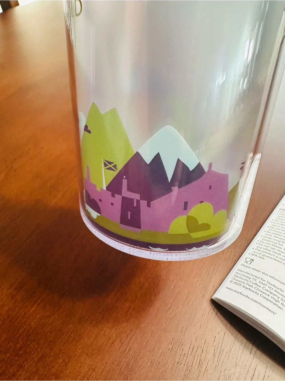 Starbucks Scotland Travel Tumbler